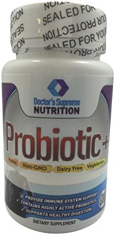 Probiotic + 30 Billion with Spore Forming Strains &amp; Delayed Release Capsule For Health and Post Antibiotic Use