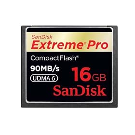 SanDisk - Carte M�moire CompactFlash - Extreme Pro - 90 Mo/sec - 16 Go