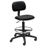 Safco Economy Extended Height Chair, Black