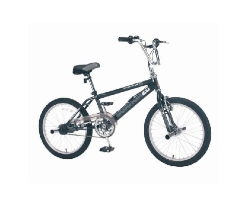 Childrens Toyshop  Toys : Black RALEIGH Burner 20inch Bmx Bike