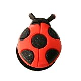 Urban Boundaries Novelty Shoe Decorations/Charms for Clogs, Crocs, Bracelets, & More (Sold Individually or in Packs) - Ladybug ($2.49)