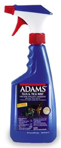 Adams Flea & Tick Mist for Cats and Dogs (16oz)