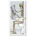 Halloween Skeleton Restroom Door Cover 30in. x 5ft. Pkg/1