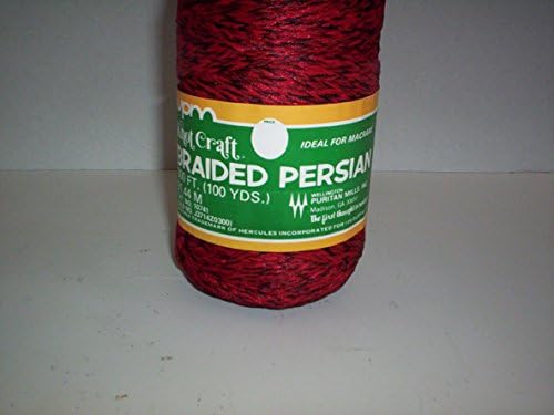 100 Yds 6mm Braided Macrame Cord - 1 Hank (Spanish Blend)