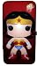 Wonder Woman Funko Design Cartoon Womens Hinge Wallet Clutch