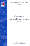 Revue Journal Officiel  / Commerce des machines à coudre