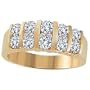 1Ct Round Diamond Anniversary Band