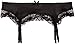 Elegant Moments Women's Satin Garter Belt