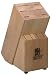 Sabatier 10-Slot Wood Knife Block