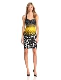 41ZKG 29fRL. SL160  Calvin Klein Womens Printed Halter Dress