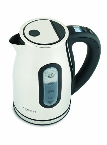 Capresso H2O Pro Programmable Cordless 56-Ounce Water Kettle with Variable Temperature Control Capresso H2O Pro Programmable Cordless 56-Ounce Water Kettle with Variable Temperature Control