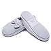 Ofoot Women's Cotton Memory Foam Anti-slip House Slippers with Cute Bow