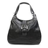 Authentic Coach Soho Leather Large Lynn Hobo Handbag 17092 Black