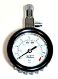 VIAIR VIAIR-90058 Tire Gauge with Rubber Boot 15 PSI, 2 Inch Face