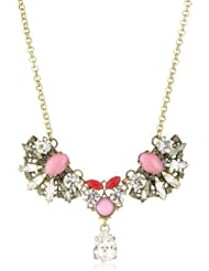 Anton Heunis Butterfly Crystal Pendant Necklace