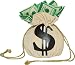 Money Bag Novelty Hand Bag