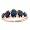 14K Rose Gold Ladies 5 Stone Sapphire English Victorian Style Ring - Finger Sizes 5 to 12 Available
