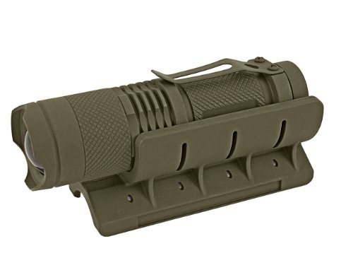  Hot Shot Tactical HSSG12 MINIOD Beamlokr and Mini Tactical Light, Fits 12-Gauge, OD Green 