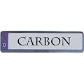 Kennzeichenhalter, Carbon
