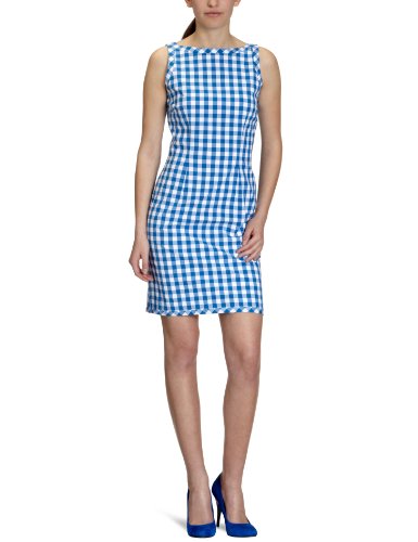 GANT Damen Kleid (knielang) 450500, Gr. 36 (S), Blau (AZUR BLUE) Preisvergleich