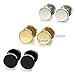 Zhenhui Fashion Jewelry Punk Style Stainless Steel Stud Earrings Set for Men Women