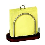 Spectrum Diversified 13178 Black/Satin Nickel Sierra Napkin Holder