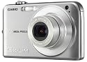 Casio EXILIM EX-Z1050 Digitalkamera (10 Megapixel, 3-fach opt. Zoom, 2,6" Display) in silber