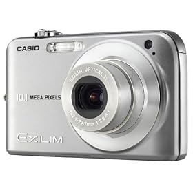 Casio EX-Z1050SREDA Digital Camera - Silver (10.0MP,  3x Optical Zoom)