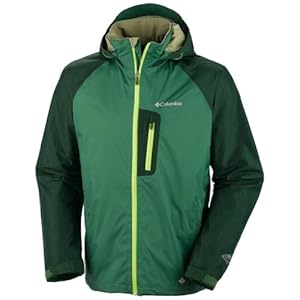 Columbia Rain Tech II Jacket - Men's Foliage, XL