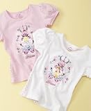 Disney Princess Little Girl Puff Sleeve Tee