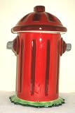 Ceramic 11 Fire Hydrant Dog Puppy Pet Treat Food Jar
