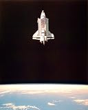 Nasa Space Shuttle Mission Rocket Astronaut Art Poster Print - 16 X 20