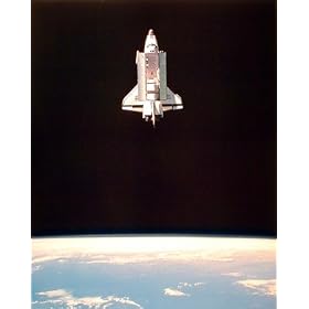 Nasa Space Shuttle Mission Rocket Astronaut Art Poster Print - 16