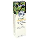 Tom s of Maine Antiplaque Natural Toothpaste, Tartar Control and Whitening, Fennel, 6 oz (170 g), (Case of 6)