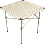 Aluminium Slatted Table Outdoor Living