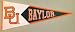 Baylor Bears Classic NCAA Classic Collection Pennant from Winning Streak Sports