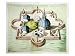 General View of the Observatory of Uraniborg, Constructed circa 1584 by Tycho Brahe Giclee Poster Print by Willem And Joan Blaeu, 24x18