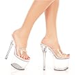 Pleaser Shoes Women��s GLAMOUR-701R 7" R/S Cone Heel Platform Mule, Available in 2 Colors
