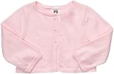 Carter's Cardigan - Solid Light Pink with Bow-NB