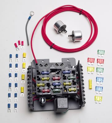 Painless 50101 Race Car Fuse Block with 12 Circuit