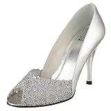 Stuart Weitzman Womens Chantelle Peep-Toe Pump