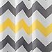 iDesign Fabric Chevron Shower Curtain for Master,