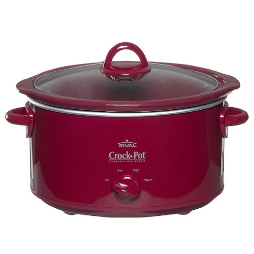 Crock-Pot Oval Slow Cooker - Red (4 qt.)