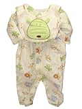 Animal Print Footie & Bib by Little Me