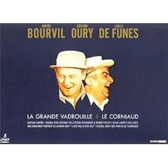 Coffret G�rard Oury : La Grande Vadrouille / Le Corniaud - �dition 5 DVD + 1 livre de photos de tournage