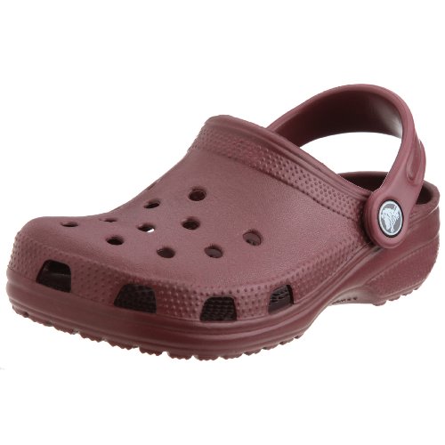 Crocs Classic Kids Unisex Footwear, Size: 2 D(M) US Mens / 4 B(M) US Womens, Color: Burgundy