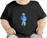 Worse_connection_is_on_the_moon/no_bg_blue オーガニックベビーTシャツ 12 - 18 Months