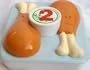 Leapfrog Pretend & Learn Shopping Cart, Number 2, Chicken Drum Sticks, Replacement Toy