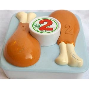 Leapfrog Pretend and Learn Shopping Cart, Number 2, Chicken Drum Sticks, Replacement Toy by