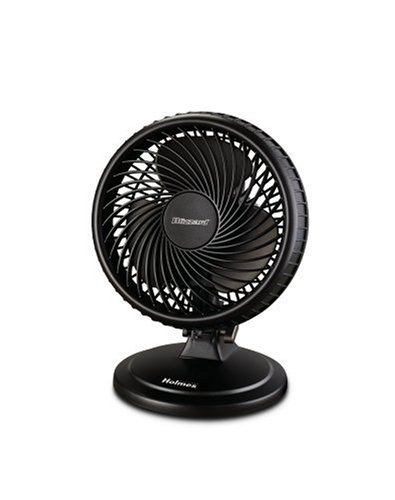 Kitchen: Holmes Lil¿ Blizzard Oscillating Table Fan, HAOF87BLZ UC, Black